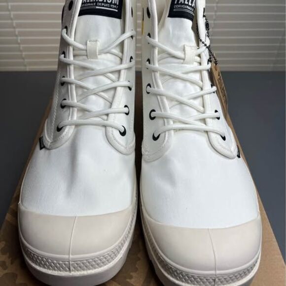 New Palladium Pampa Hi Boots White Mens US 12 main image 5